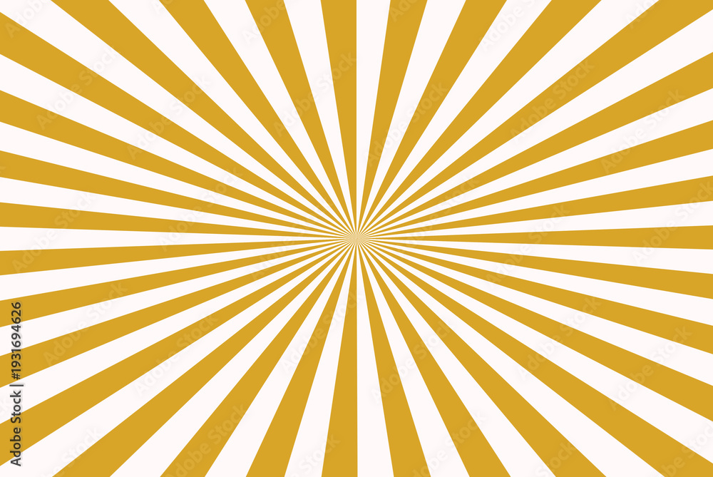 Obraz premium goldenrod color and Snow color Sunburst for the background. Flag of japanese.