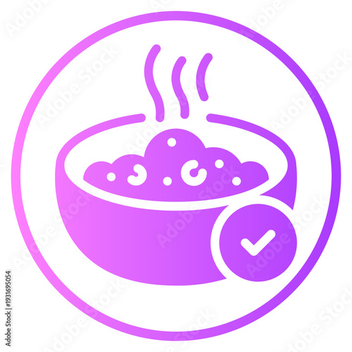 porridge gradient icon