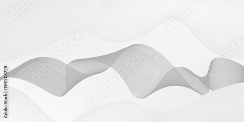 White gray lines abstract background design modern minimal for business eps10
