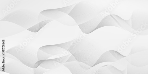 White gray lines abstract background design modern minimal for business eps10