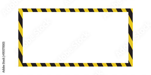 yellow and black warning diagonal stripes line. Safety stripe warning caution hazard danger road vector sign. Realistic lines with repeat stripes texture. vector illustration eps 10. warning tape.