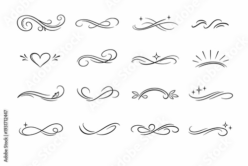 Mark caring image generation light curl warm line trace simple vector icon