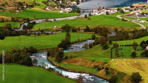 Olden Oldelva Laukifossen Norway 