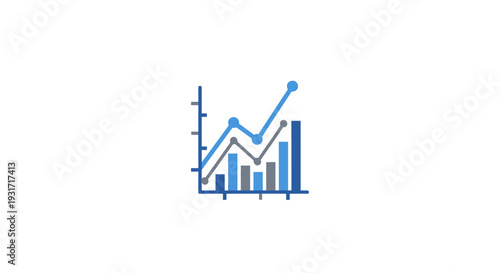 Data Visualization Showing Growth and Analysis with Charts and Graphs for Business.