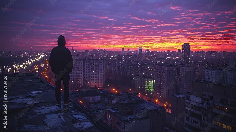Fototapeta premium urban nightscape