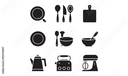 kitchen utensils set