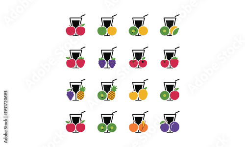 set of wine glasses