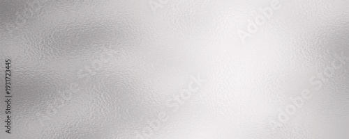 Silver gradient background. Foil paper, glitter effect ribbed texture. Chrome metal grey pattern. Gradation noise bg. Vector abstract illustration for web, card, certificate design