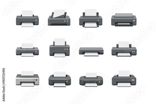 Unit slab feeder image print neutral copy simple terminal vector compact icon