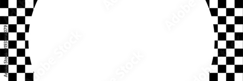 Black and white checkered pattern, Checkerboard seamless pattern