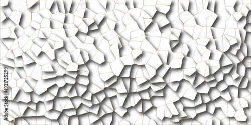 seamless mosaic and low polygon triangle texture wallpaper. Broken glass effect vector crystalized abstract stroke wallpaper. abstract seamless pattern with 3d shapes vector canvas.
