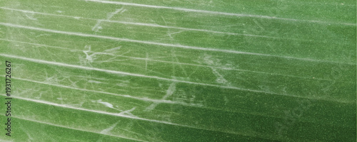 green paper texture, striped glass texture with glossy vertical waves and gradient reflections in an abstract background design.