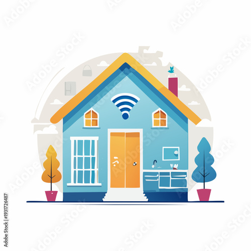 Smart Home Technology and Connected Living Illustrated