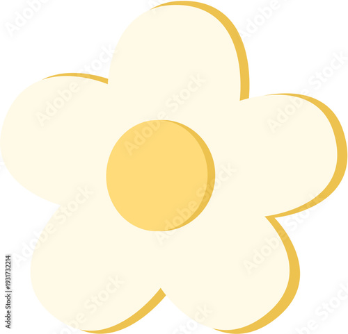 Daisy Flower Illustration 