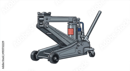 Professional Hydraulic Floor Jack for Automotive Workshop and Vehicle Maintenance