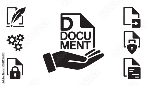 Professional document security and administration concepts for enterprise content management