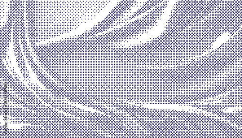 Abstract geometric pattern with repeating dots and lines in black and white vector illustration