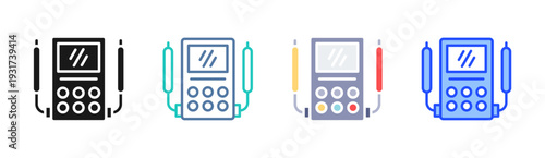 Control Device icon set multiple style collection