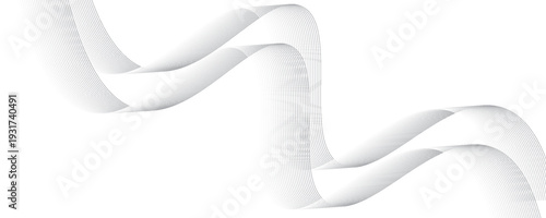 Abstract wave element for design. Digital frequency track equalizer. Stylized line art background. Vector illustration of smoky waves background