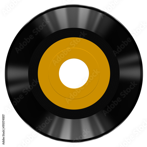 EP盤 アナログレコード レーベル黄色