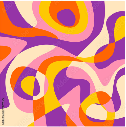 Vector colorful geometric liquid abstract background  walpaper 30
