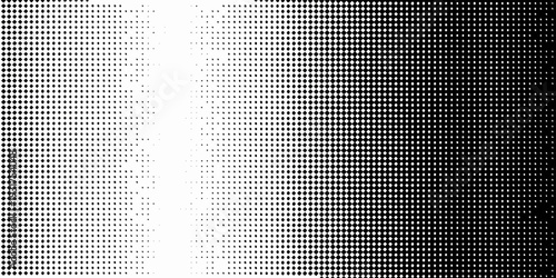 Gradient halftone pattern transitioning from white to black with dots
