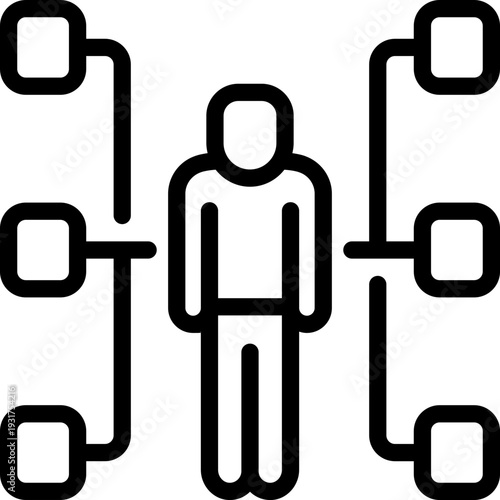 ability line icon. Clean and minimalist vector icon for websites, mobile apps, presentations, and logos. Fully scalable and customizable for any project.