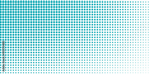 Transparent Vector Gradient Blue Color Halftone Background Staggered Dots Pattern modern dotted