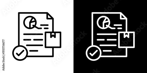 On Demand Icon Set Vector Collection Isolated In Black And White