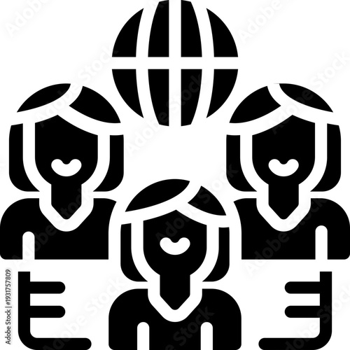 public glyph icon. Strong and solid vector icon for websites, mobile interfaces, presentations, and visual branding. High quality and easy to edit.