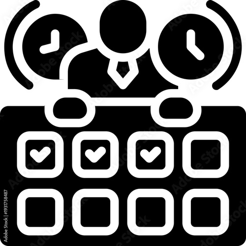 shift glyph icon. Strong and solid vector icon for websites, mobile interfaces, presentations, and visual branding. High quality and easy to edit.