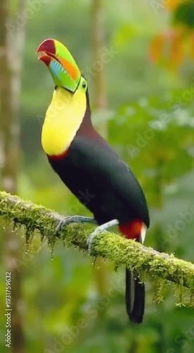 yellow billed toucan