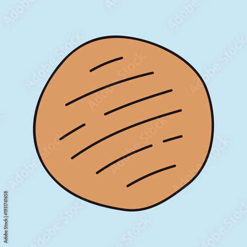 Traditional Pita Flatbread Cuisine Icon