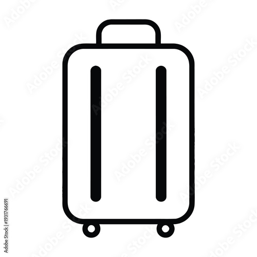 Modern suitcase design travel luggage with wheels for efficient packing