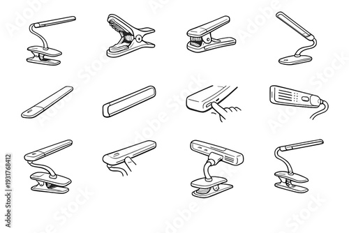 Rear articulated blade vector vented housing icon clip icons led composite capacitive