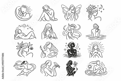 Three one vector image seven generation twelve nine simple muse six abstract