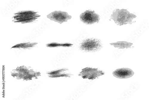 Contour tone wash blend veil muted simple sketch vector generation image icon