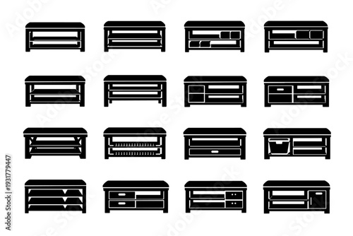 Top bench vector generation image icon seated solid item simple entry shoe