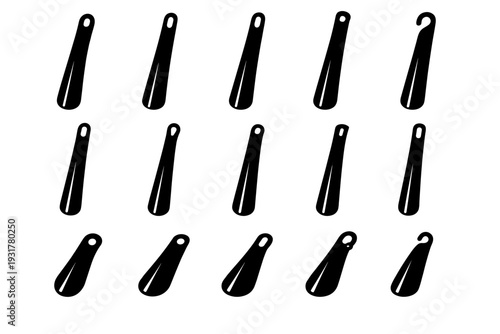 Horn form generation profile vector minimal image icon simple functional polished utility