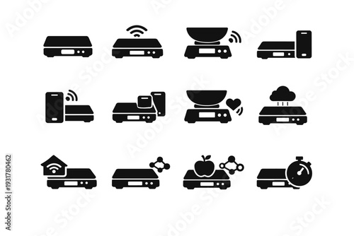 Generation filled geometry clean tool image simple item vector form cooking contemporary