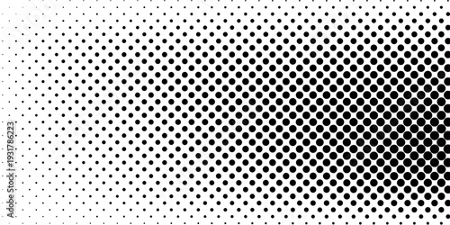 Grunge halftone gradient background. Faded grit noise texture. White and black sand wallpaper. Retro pixelated backdrop. Anime or manga style comic overlay.