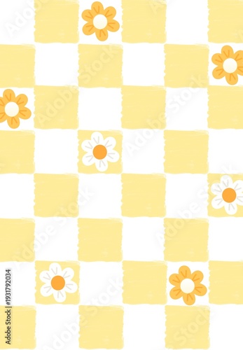 Flower Gingham