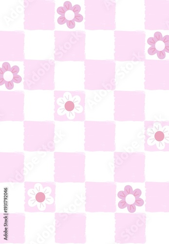 Flower Gingham