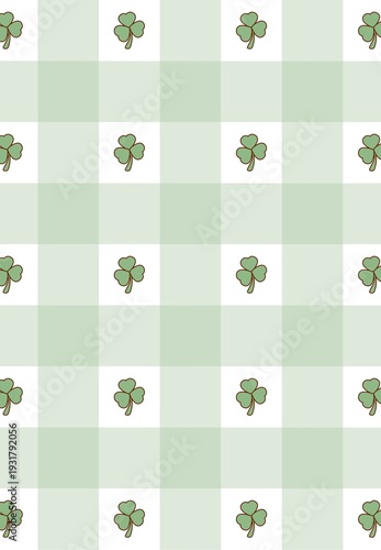 St Patty's Day Gingham