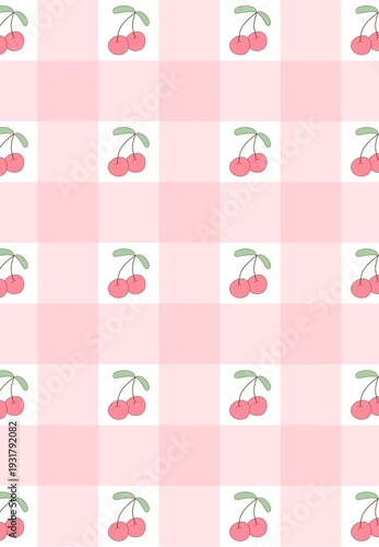 Cherry Gingham