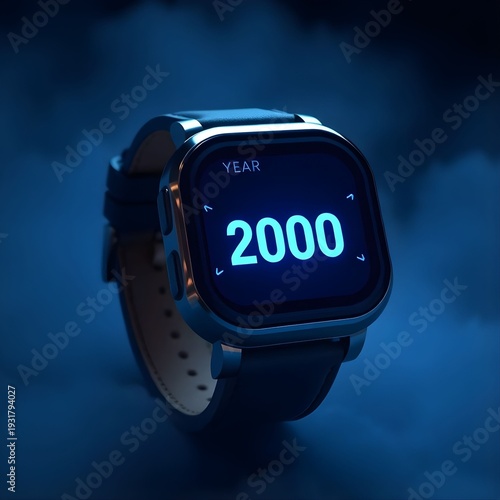 Simple watch in 2000 M