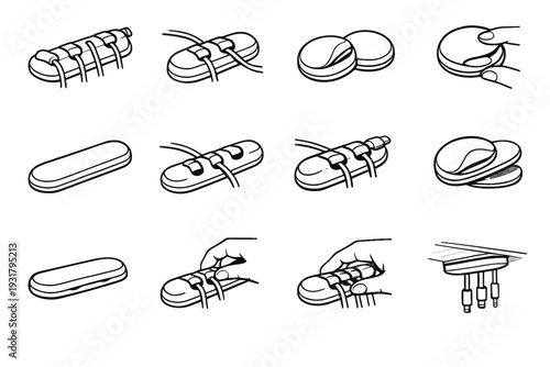 Icon under slot modern magnetic integrated layer vector form cable silhouette desk