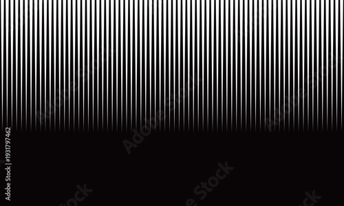 下部が繋がった縦に並ぶストライプ柄のハーフトーン