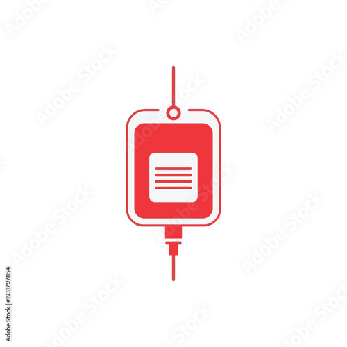 Blood Bag & Blood Drop