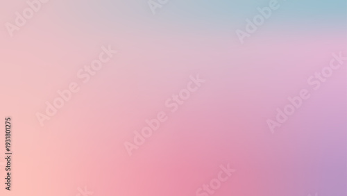 Abstract colorful gradient vector background with grain texture and soft blur. Vibrant modern design for digital branding, web banners, posters, presentations and creative projects.